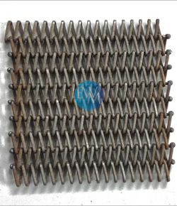 Flat wire conveyor belting