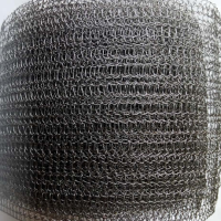 Knitted wire mesh